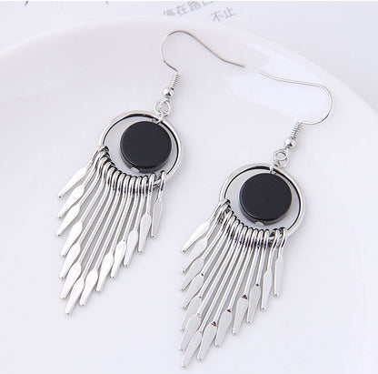 Tassel temperament personalized earrings