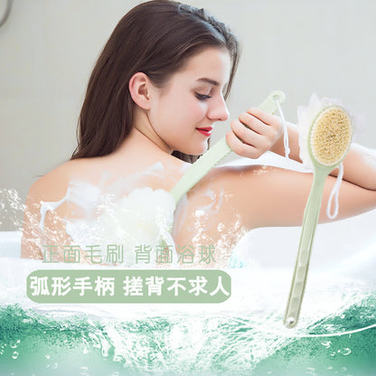 Soft Hair Long Handle Backrub BrushShower & Bath Brush