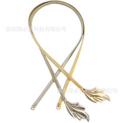 Waist chain metal elasticity