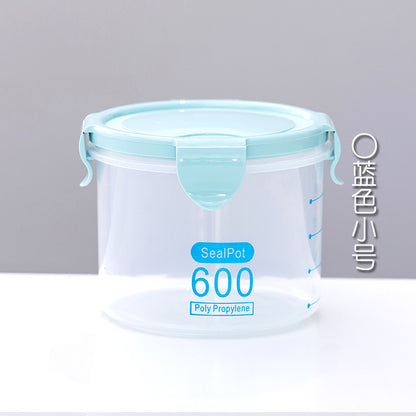 Kitchen Transparent Food Storage Container with Lid