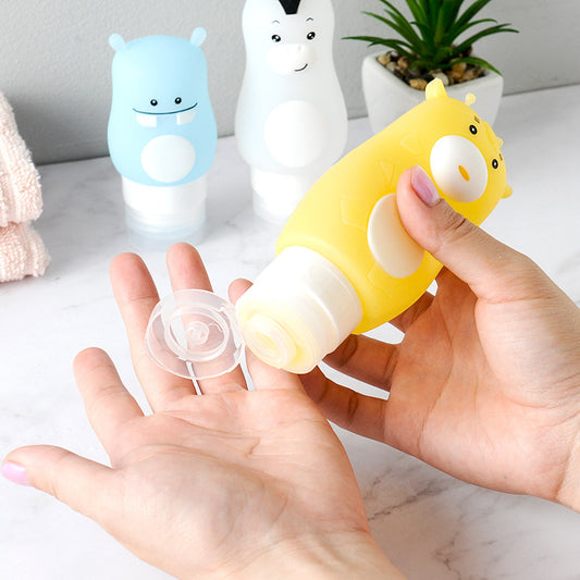 Travel Silicone Dispensing Bottle (Cartoon)