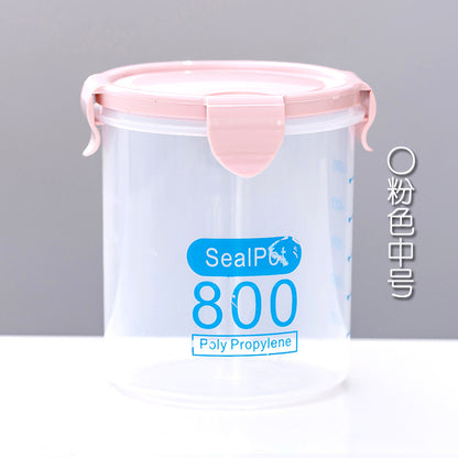 Kitchen Transparent Food Storage Container with Lid