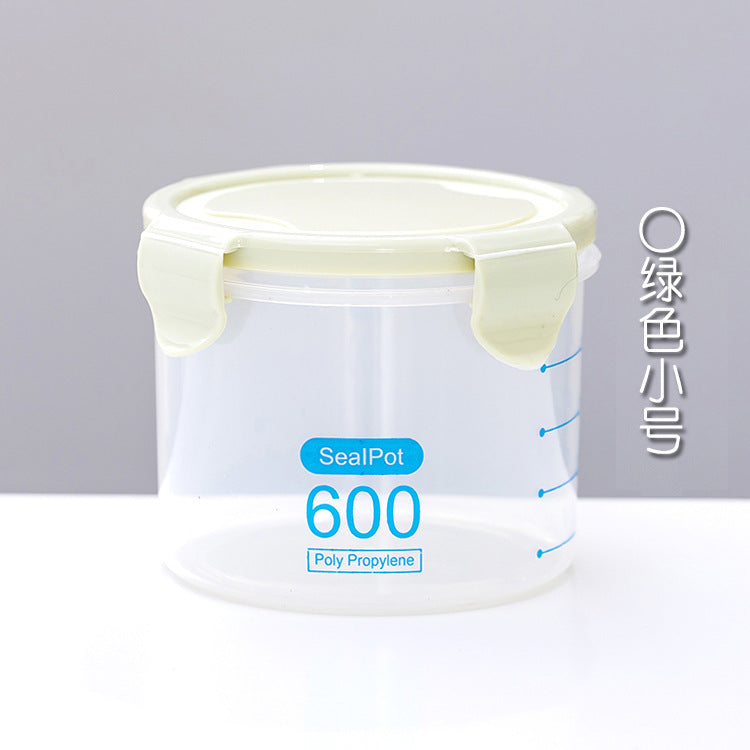 Kitchen Transparent Food Storage Container with Lid