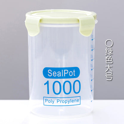 Kitchen Transparent Food Storage Container with Lid