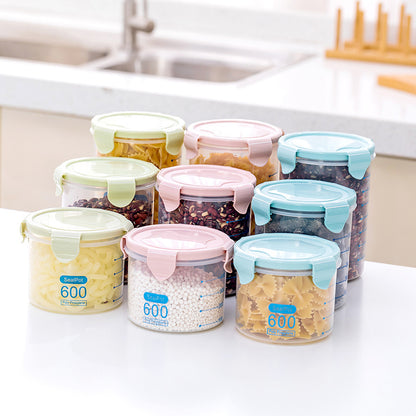 Kitchen Transparent Food Storage Container with Lid