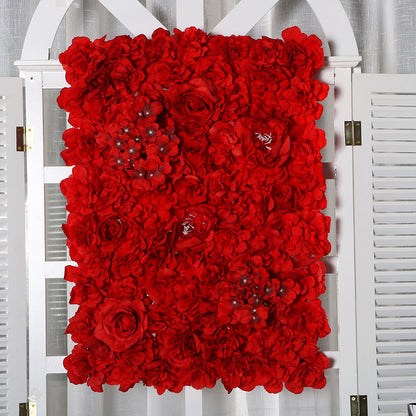 Rose Hydrangea Artificial Flower Wall Wholesale