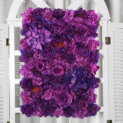 Rose Hydrangea Artificial Flower Wall Wholesale