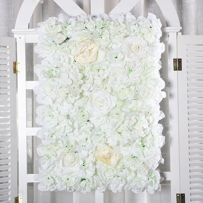 Rose Hydrangea Artificial Flower Wall Wholesale