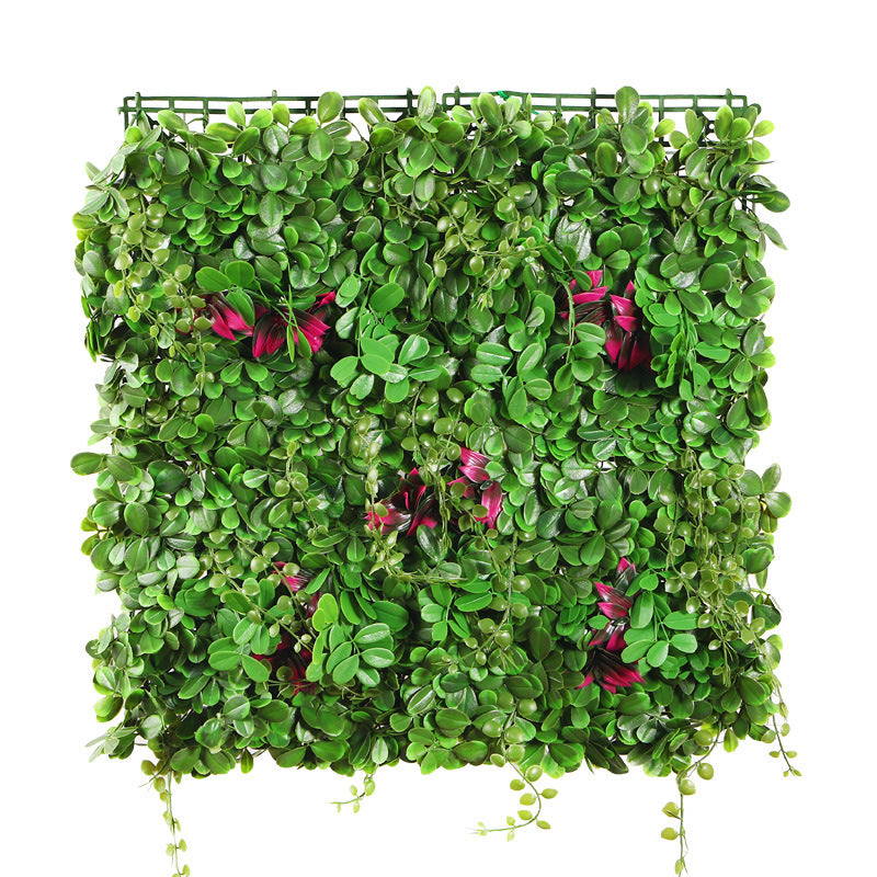 Artificial plant wall butterfly flower sunscreen grass wall