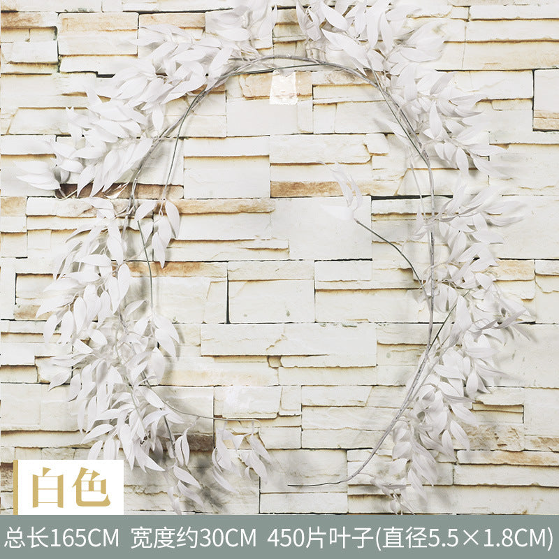 High imitation wicker green plant rattan wholesale