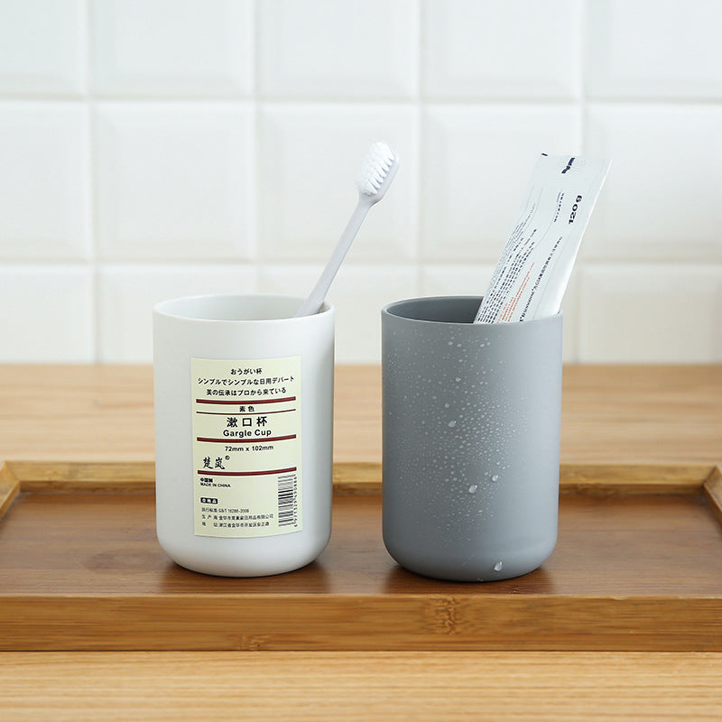 Plastic Mouthwash Cup, Simple Toothbrush Cup