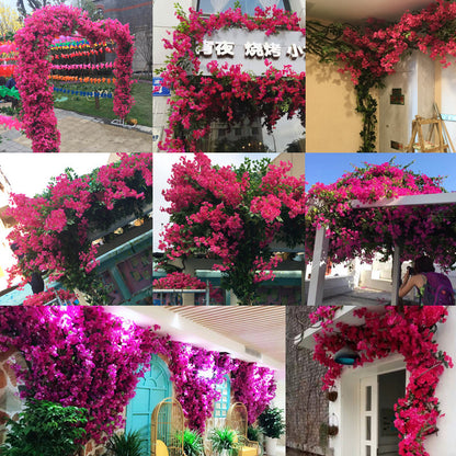 Artificial Bougainvillea Artificial Flower Green Plant