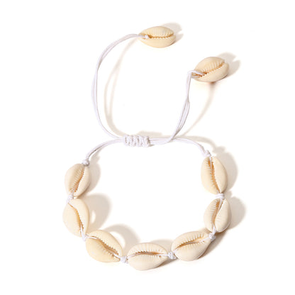 Personalized simple shell bracelet