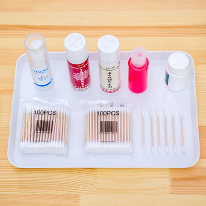 Disposable Cotton Swabs, Double-Ended Makeup Sticks