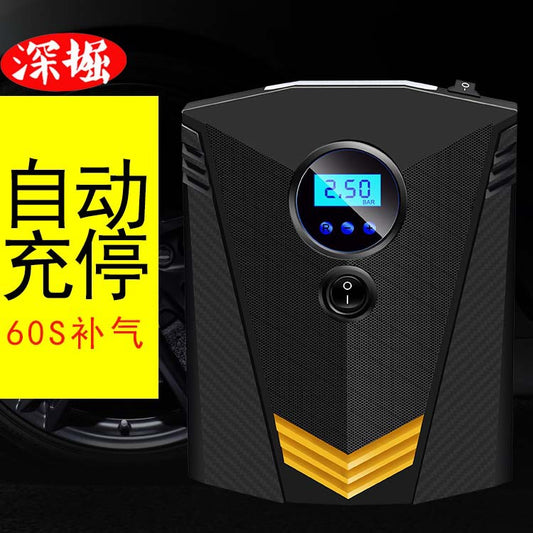 Che Zhiku Car Air Pump Digital Display Lighting