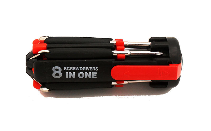 Wholesale 8-in-1 screwdriver with LED light