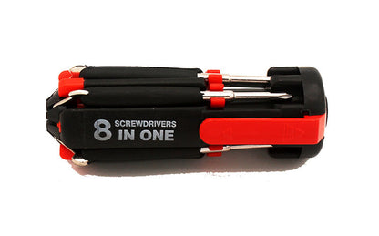 Wholesale 8-in-1 screwdriver with LED light