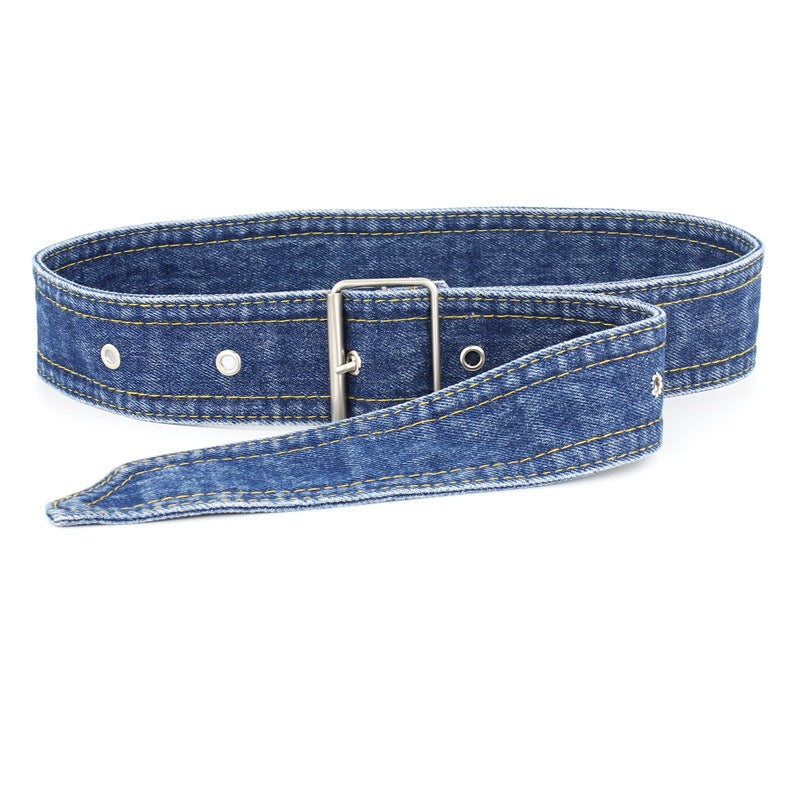 Belt denim fabric