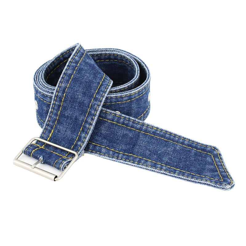 Belt denim fabric