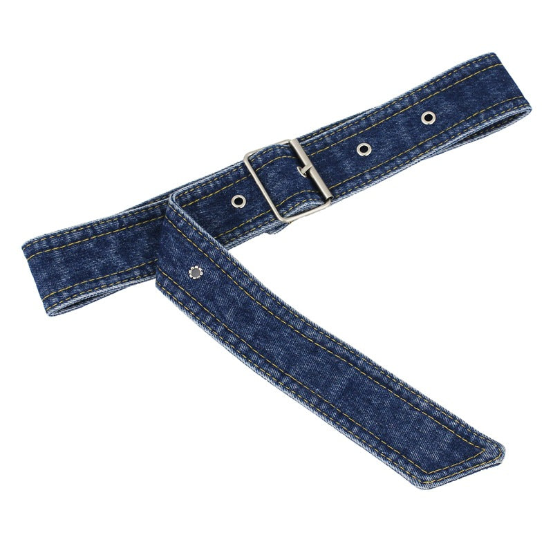 Belt denim fabric