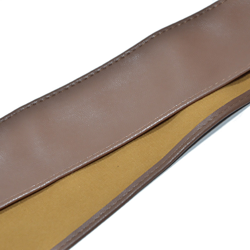 Velvet imitation leather belt