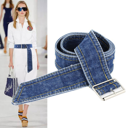 Belt denim fabric