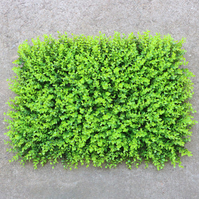 Sunscreen rich silk brocade artificial plant wall