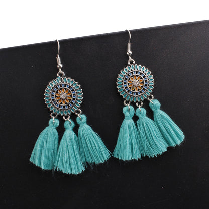 Bohemian Fashion Fringed Earrings