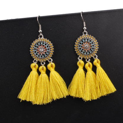 Bohemian Fashion Fringed Earrings