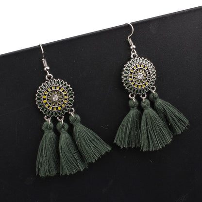 Bohemian Fashion Fringed Earrings