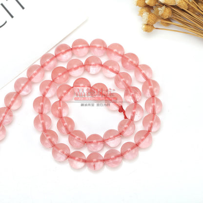 Synthetic watermelon red crystal loose beads