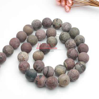 Grass flower stone loose beads