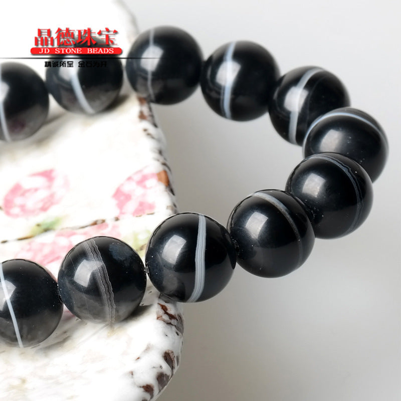 Agate loose beads DIY jewelry accessories bracelet beads