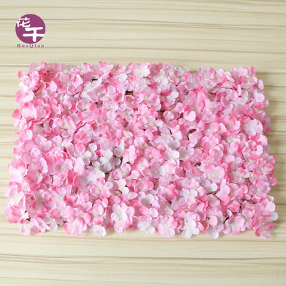 Rose Hydrangea Artificial Flower Wall Wholesale