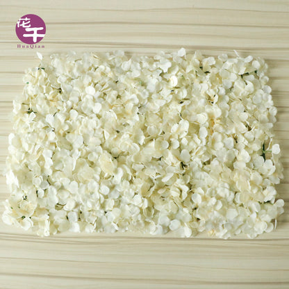 Rose Hydrangea Artificial Flower Wall Wholesale