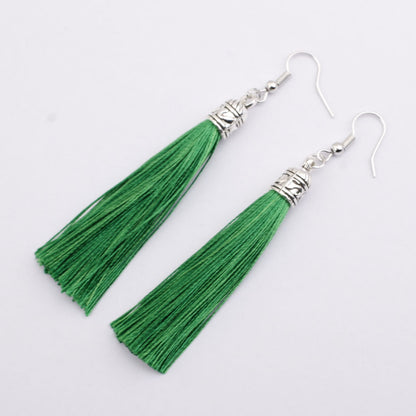 Bohemian fringed earrings