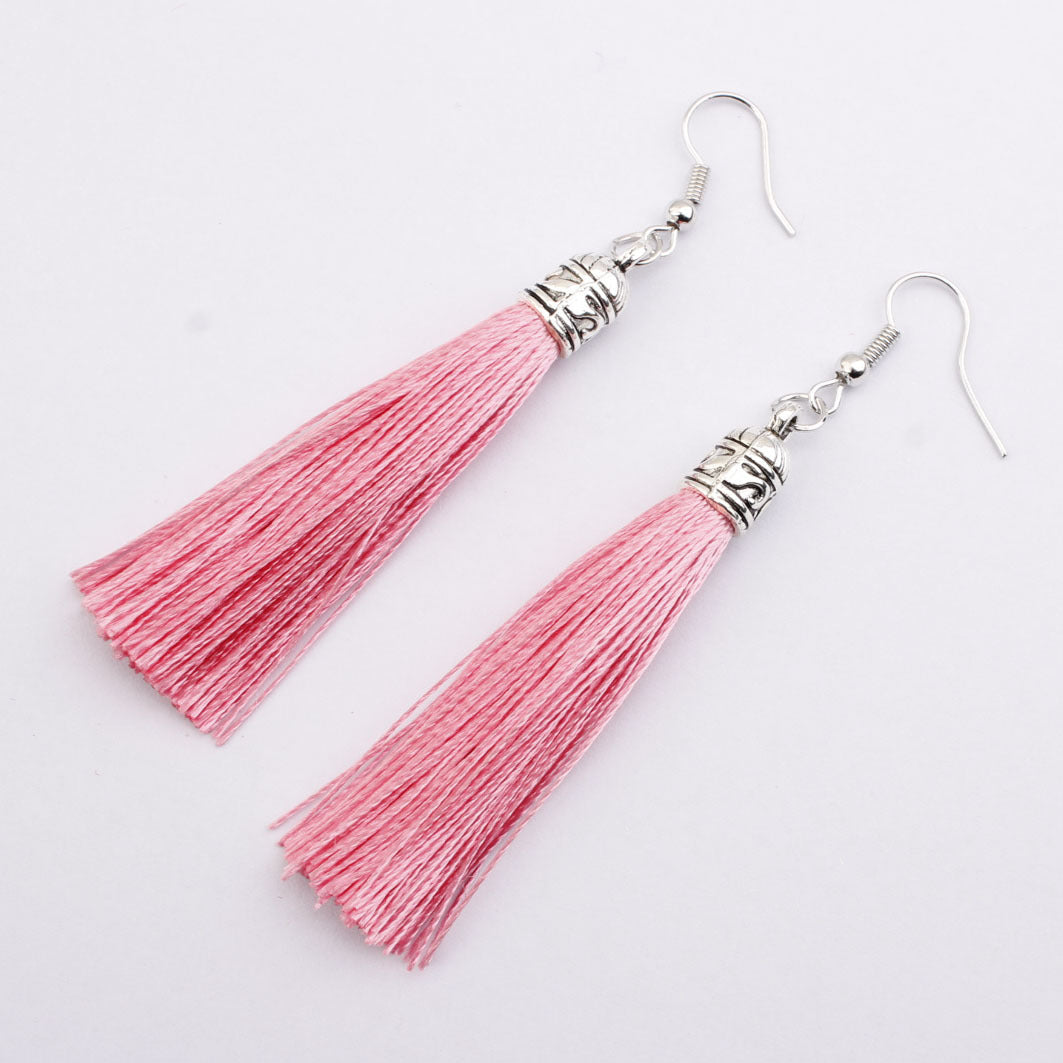 Bohemian fringed earrings