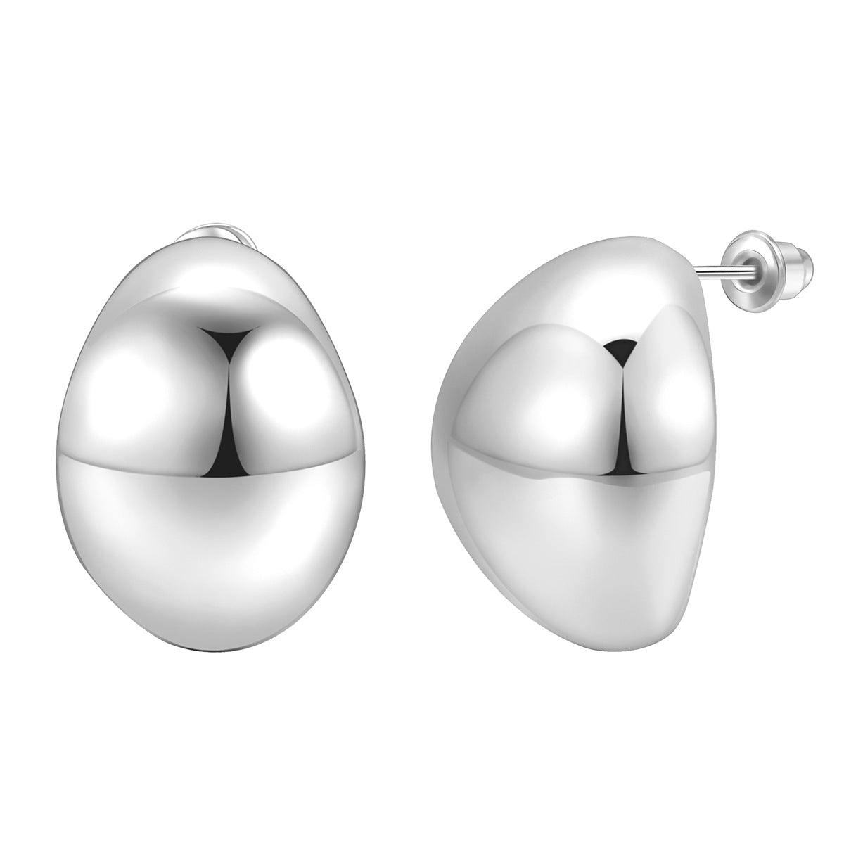 Popular C-shaped earrings with high-end feel