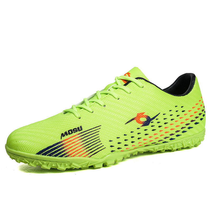 Zapatillas de fútbol de entrenamiento de corte bajo antideslizantes TF Turf para hombre 