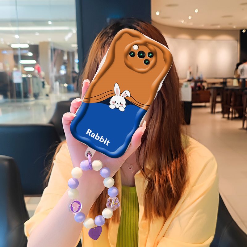 Poco X3 NFC/Pro Liquid Silicone Case with Charm