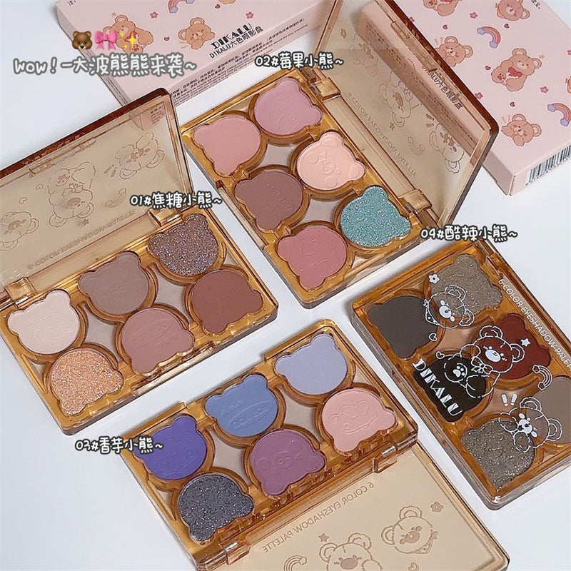 Paleta de sombras de ojos de 6 colores Swan Ballet 