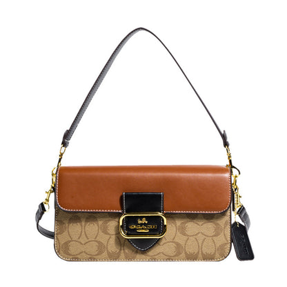 Classic retro trendy shoulder bag