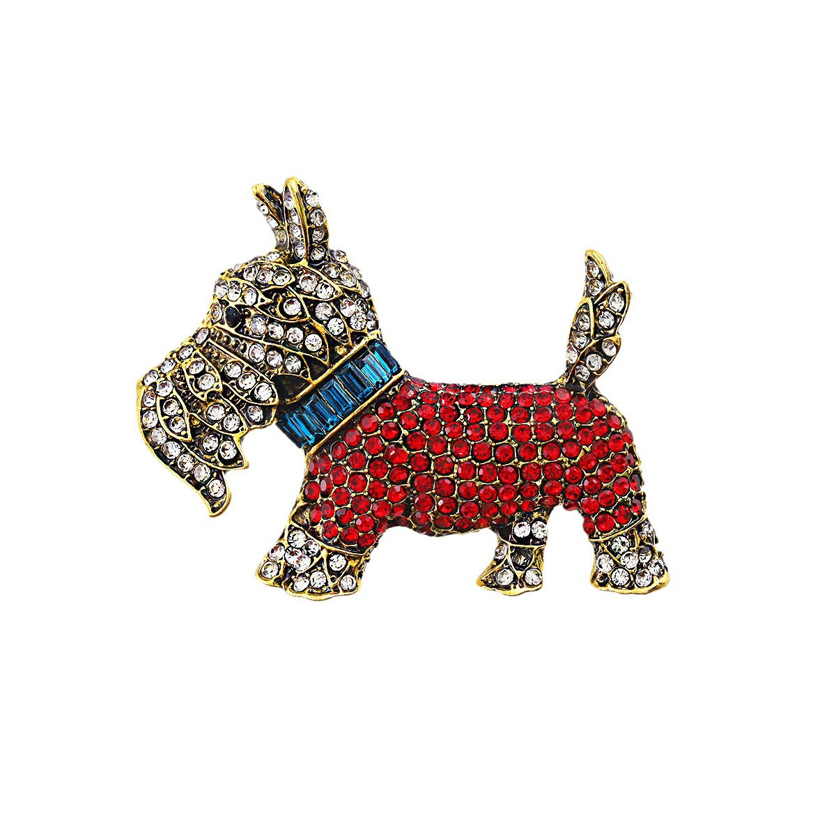 Animal Dog French Niche Brooch