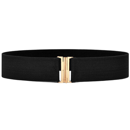 Wide waist seal elastic belt