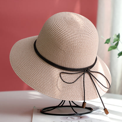 Beach Sun Hat Women's UV Versatile Wide Brim Foldable