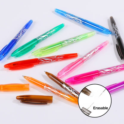 12 Color Erasable Pen Color Box Gel Pen