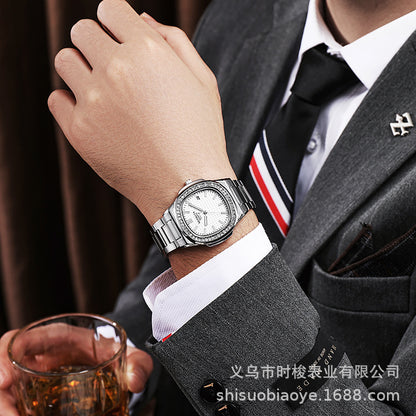 AliExpress Business Steel Band Men's Watch