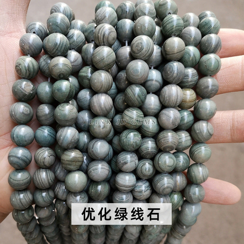 Wood grain stone loose beads DIY jewelry accessories beads