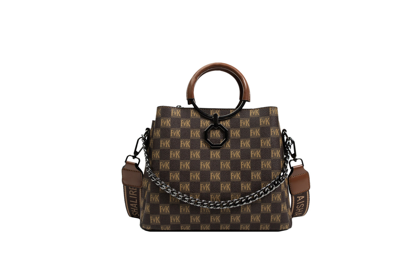 European and American fashion printed bag women