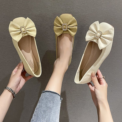 Flat-bottomed butterfly section small single shoes